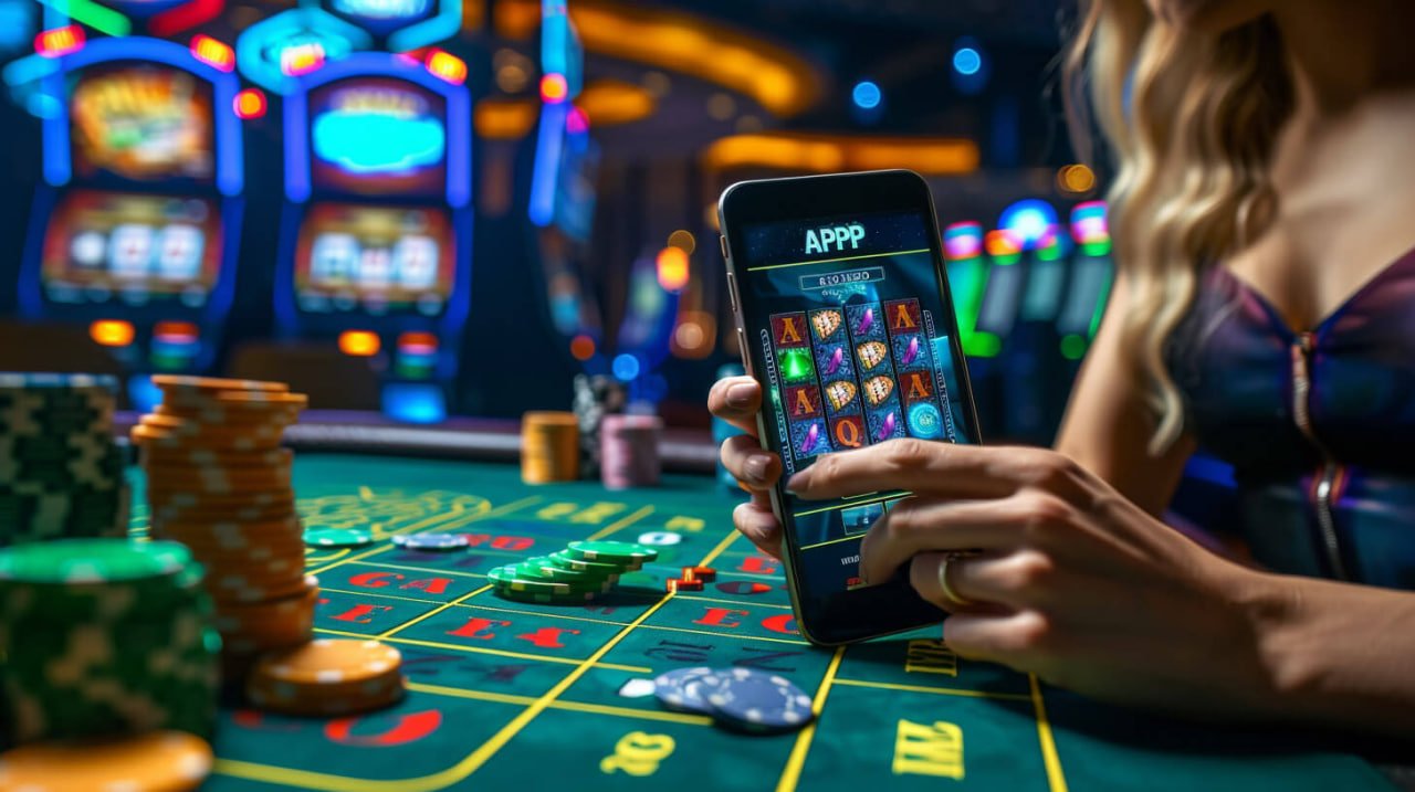 panutan togel live blackjack table on mobile phone screen showing dealer, cards, and betting interface